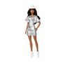Voir la diapositive 2 : BARBIE Barbie - Poupée Barbie Fashionistas Robe Argentée avec chapeau de cowboy - Barbie - HYT95