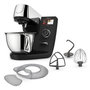 Voir la diapositive 1 : MOULINEX Robot pâtissier 5.5l 1200w noir/silver - QA950D10