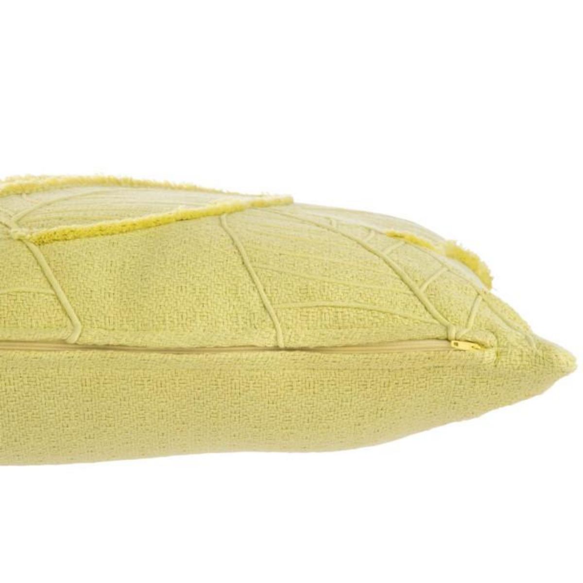 Paris Prix Coussin Design Feuilles  Avocado  45x45cm Vert Citron
