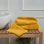 Voir la diapositive 5 : Sensei Maison Ensemble de bain 3 pièces (1 drap de bain + 1 serviette de toilette + 1 gant) LUXURY