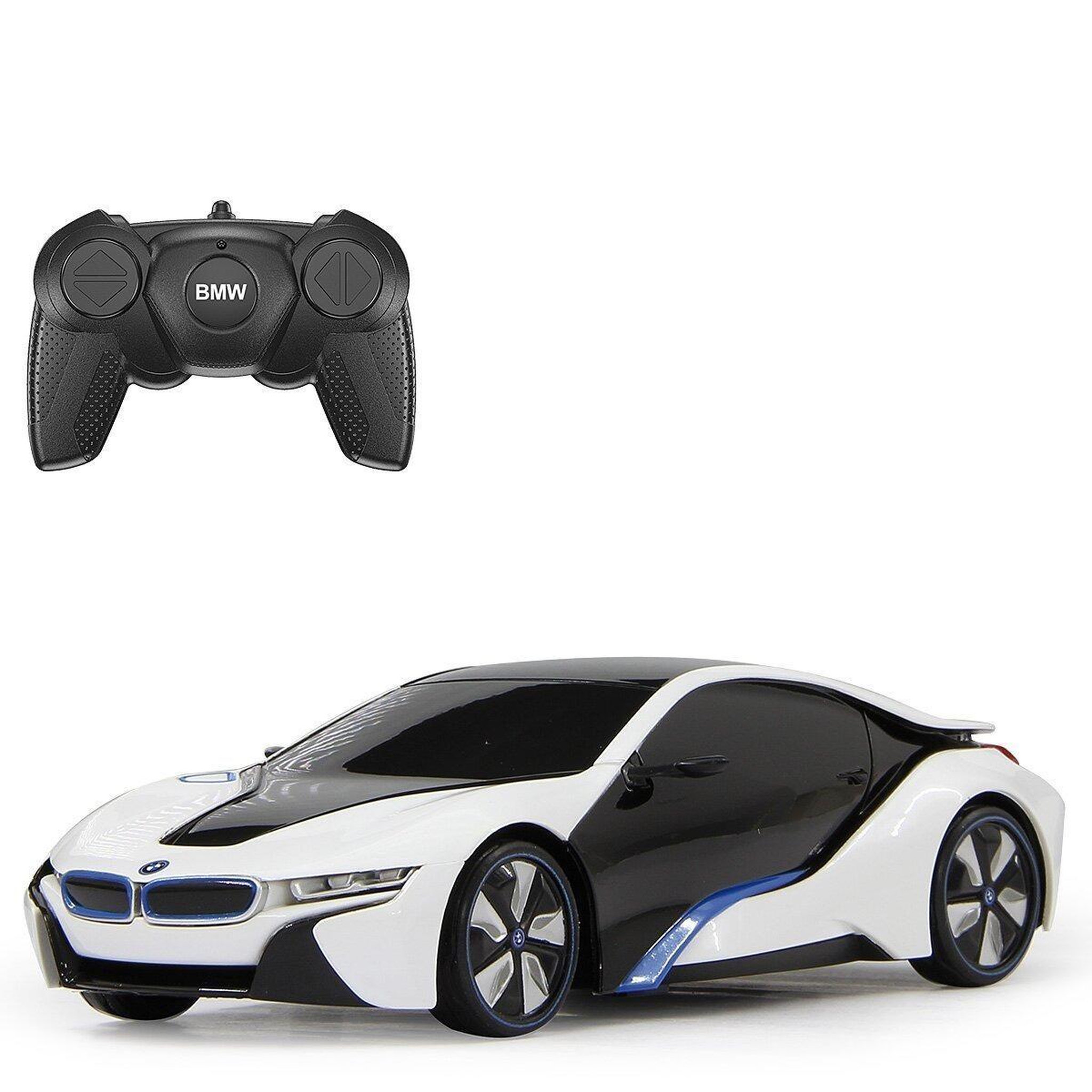 Jamara Voiture télécommandée bmw i8 1:24 blanc 2,4ghz