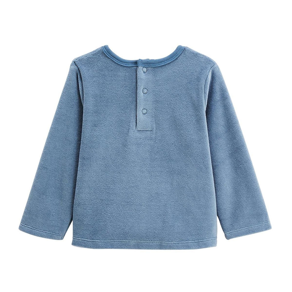 Petit Béguin Pyjama enfant 2 pièces en velours Tao