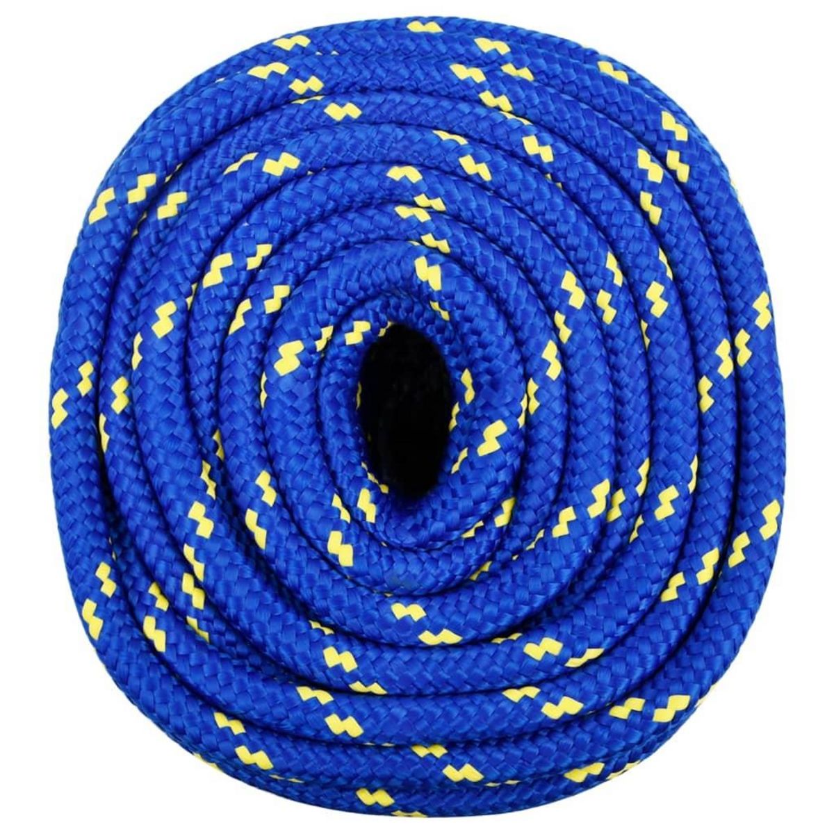 VIDAXL Corde de bateau Bleu 16 mm 100 m Polypropylene
