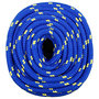 Voir la diapositive 3 : VIDAXL Corde de bateau Bleu 16 mm 100 m Polypropylene