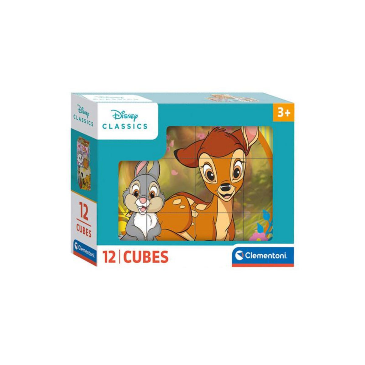 CLEMENTONI Clementoni Block Puzzle Disney Classic, 12 pcs. 41196