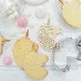 SCRAPCOOKING Kit pour biscuits en relief Licorne + 5 stylos choco pastel