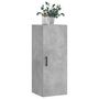 Voir la diapositive 4 : VIDAXL Armoire murale gris beton 34,5x34x90 cm