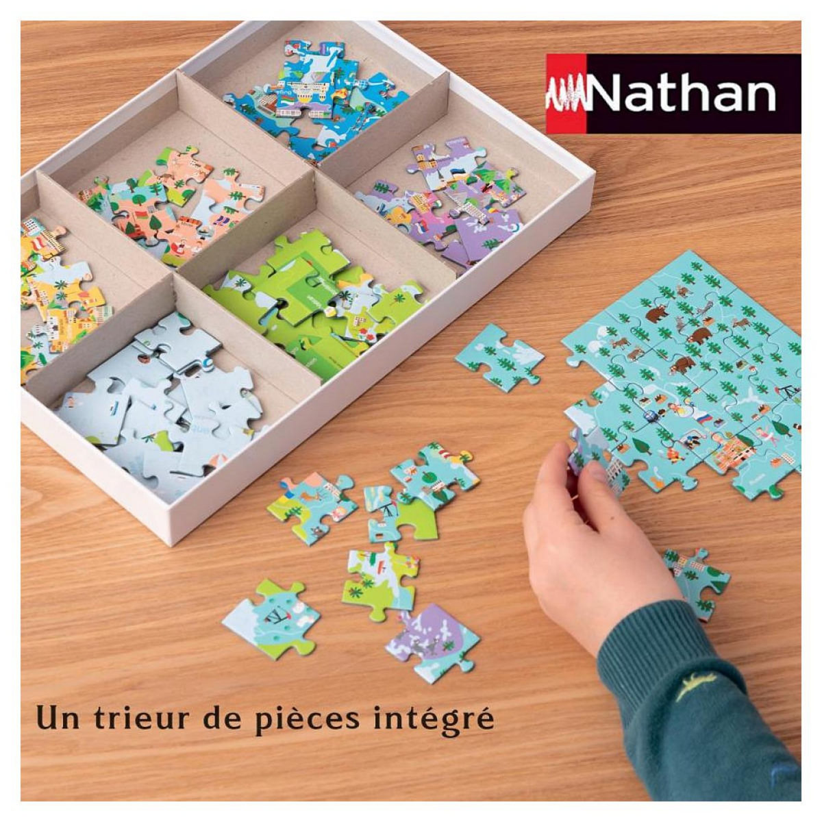 Nathan Puzzle Nathan 150 p - merveilleuse cendrillon