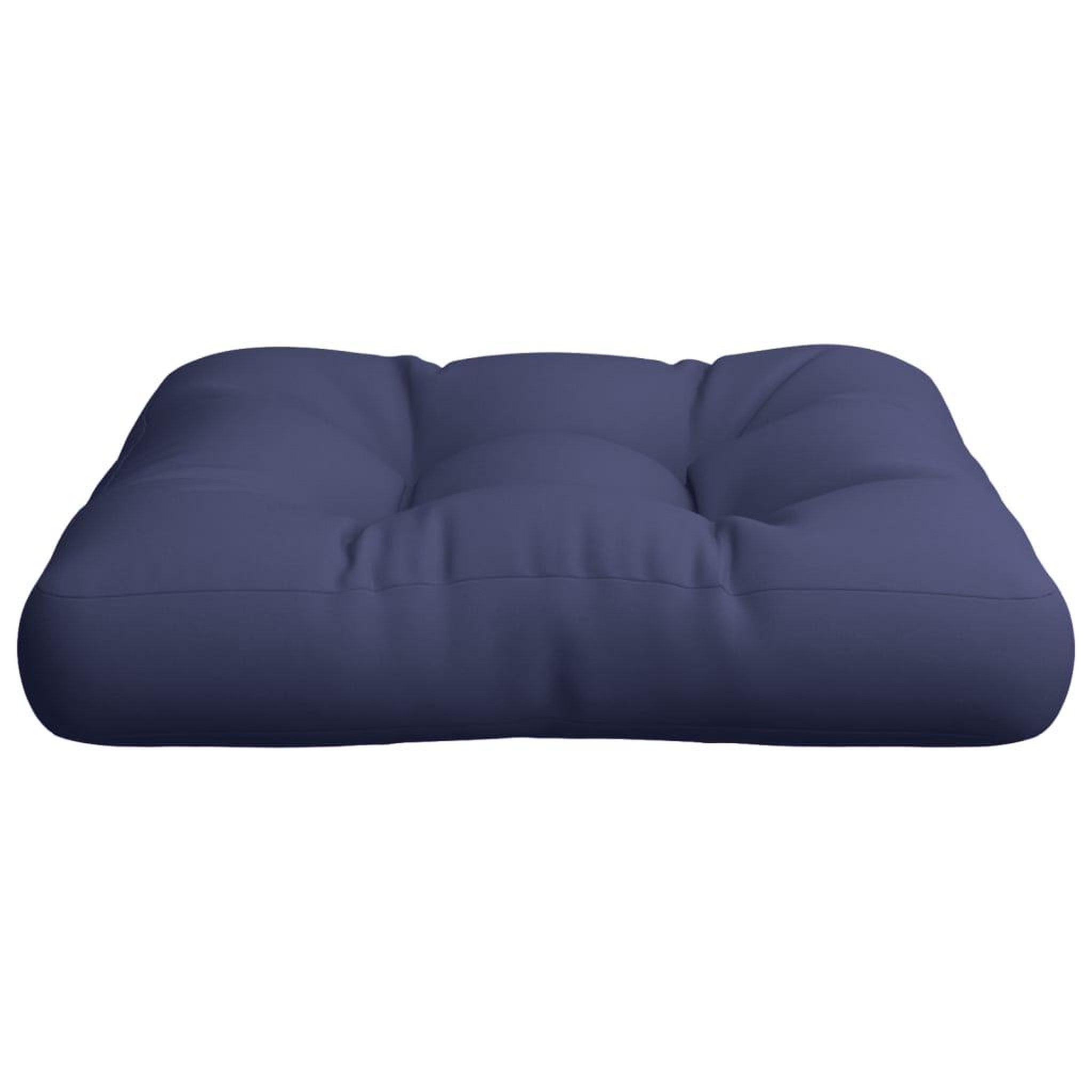 Voir la diapositive 5 : VIDAXL Coussin de palette bleu marine 60x61,5x10 cm tissu