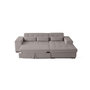 Voir la diapositive 3 : LISA DESIGN Vermont - canapé d'angle droit - 4 places - convertible avec coffre - en velours côtelé