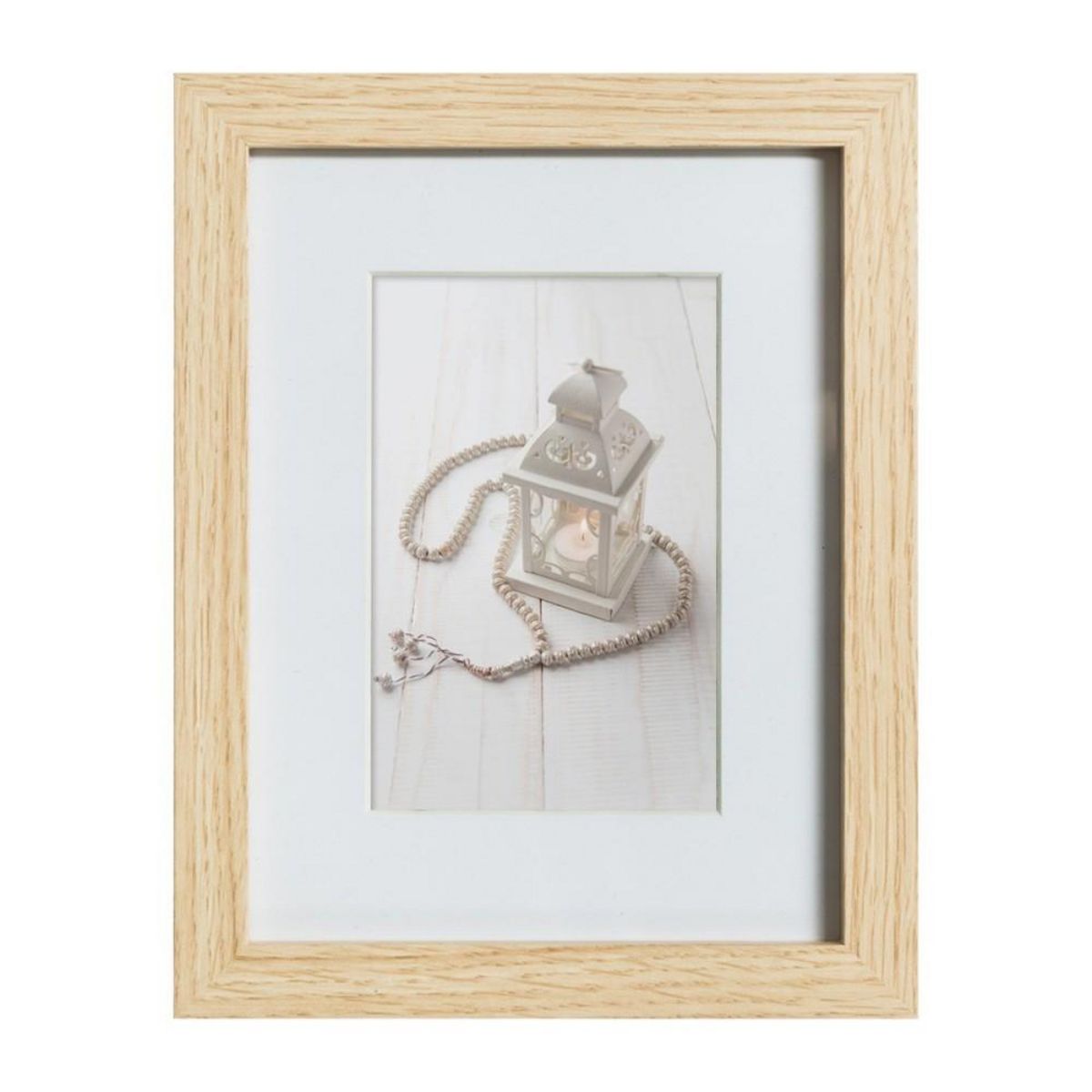 ATMOSPHERA Set de 5 cadres photos naturel ethnique