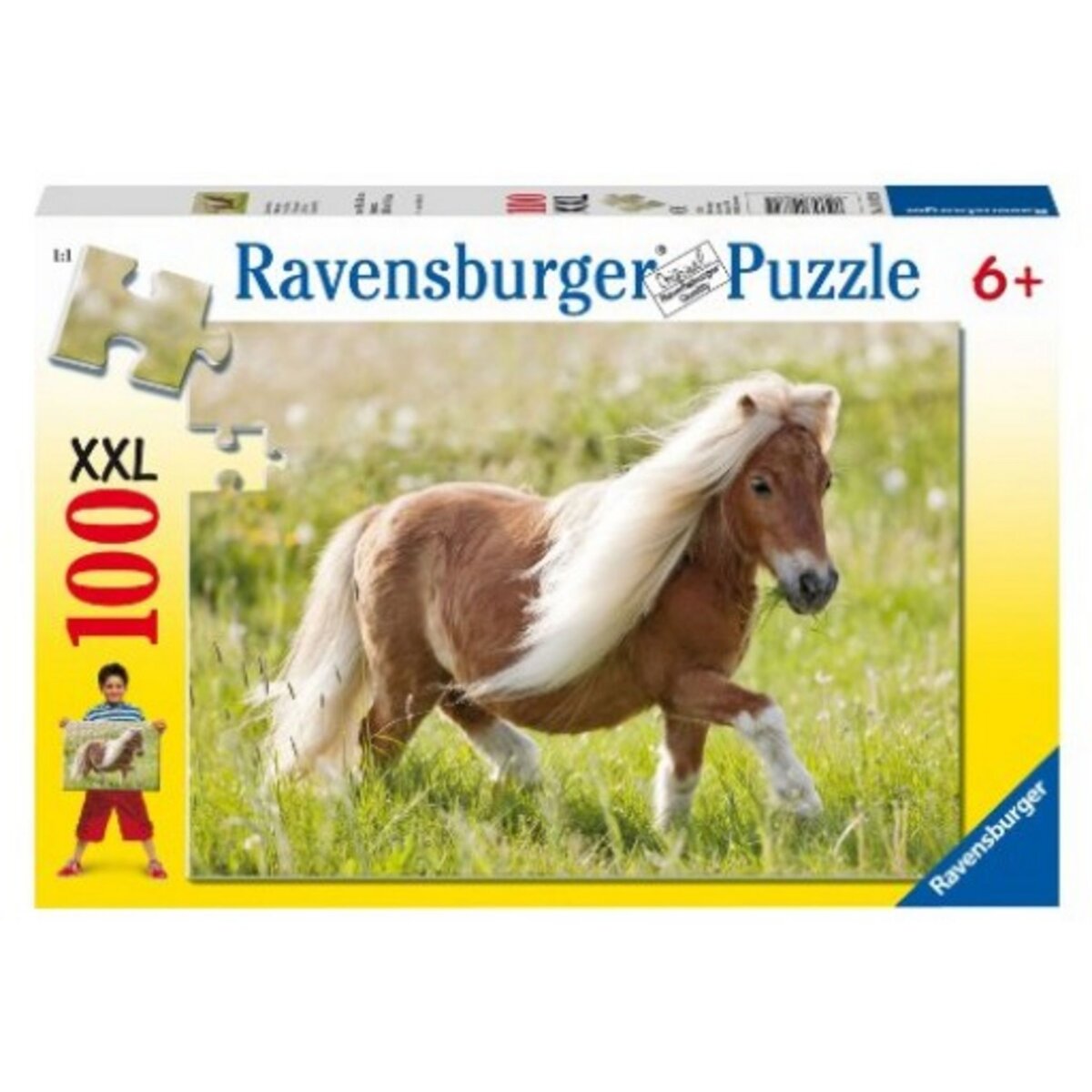 RAVENSBURGER Puzzle XXL 100 pièces Petit Poney