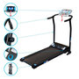Voir la diapositive 5 : SPARRAW Tapis de course pliable ULTRA Compact SP Run - 10km/h - 1,5CV - 12 Programmes - Capteurs Cardiaque, Ecran LCD et Amortisseurs