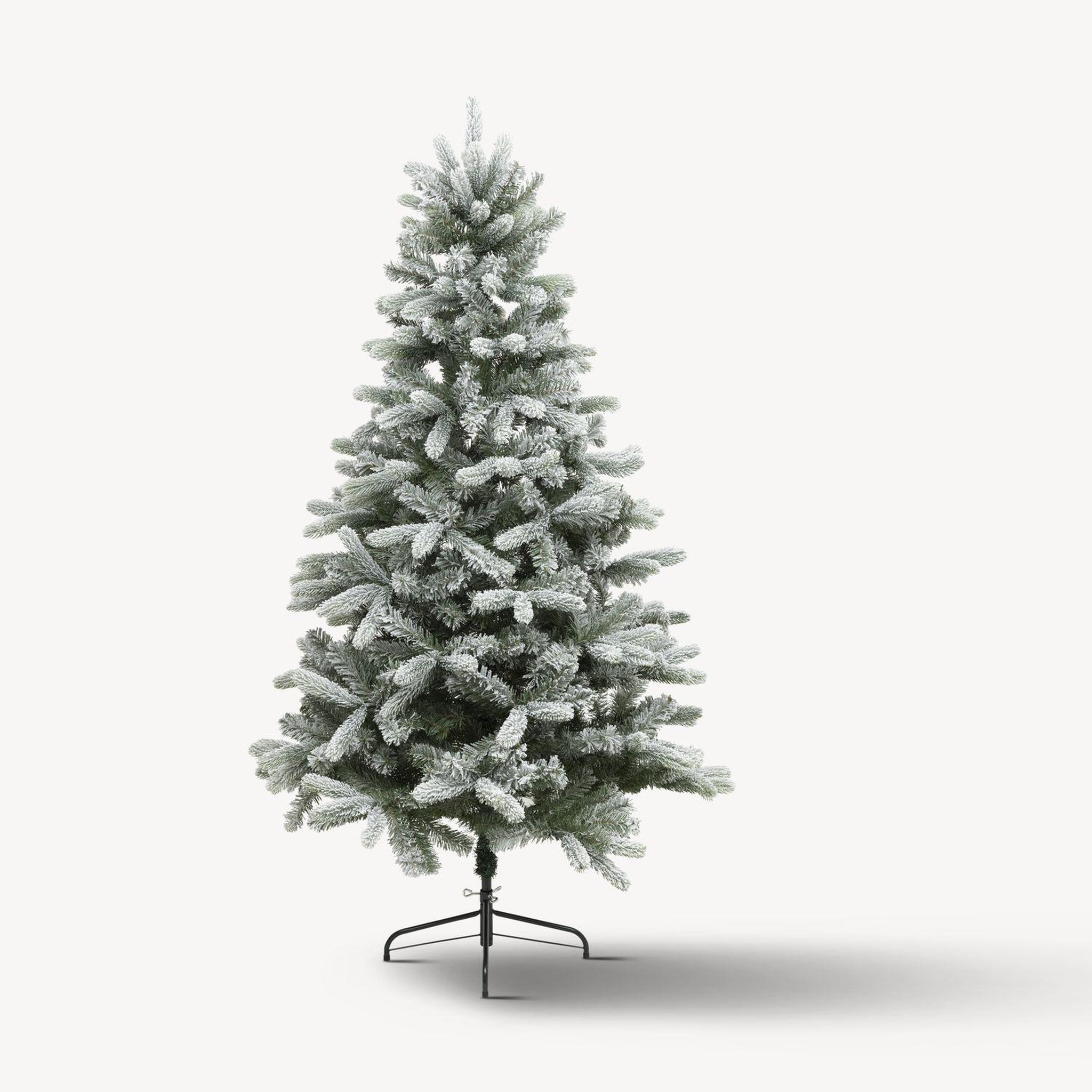 Voir la diapositive 4 : FEERIC LIGHT & CHRISTMAS Sapin de Noël artificiel floqué TEMPÊTE - H. 180 cm - Vert