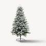Voir la diapositive 4 : FEERIC LIGHT & CHRISTMAS Sapin de Noël artificiel floqué TEMPÊTE - H. 180 cm - Vert