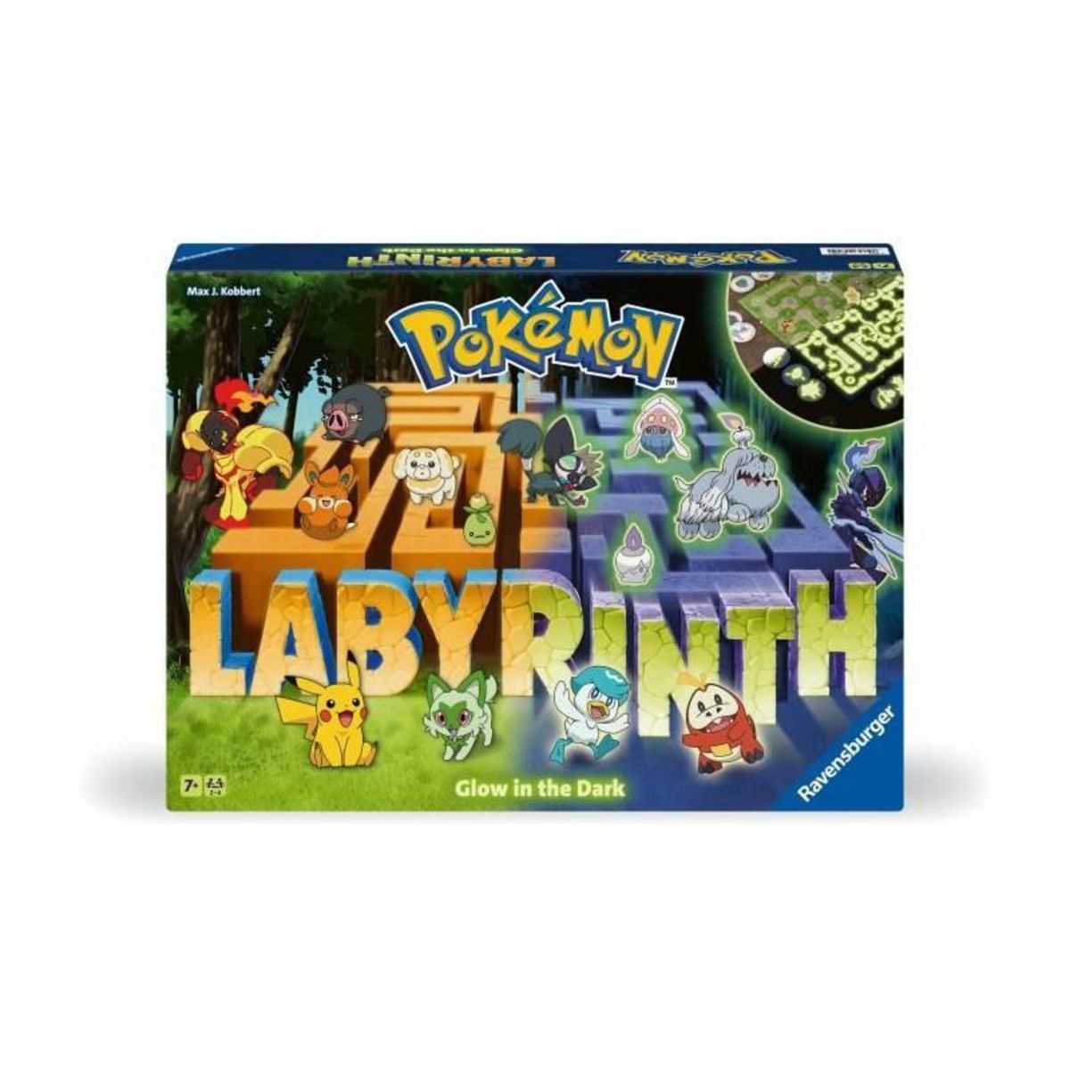 RAVENSBURGER Ravensburger–Jeu de société classique–Labyrinthe Pokémon–Jeu de plateau-Jeu de réflexion-Enfant et Famille–Des 7 ans