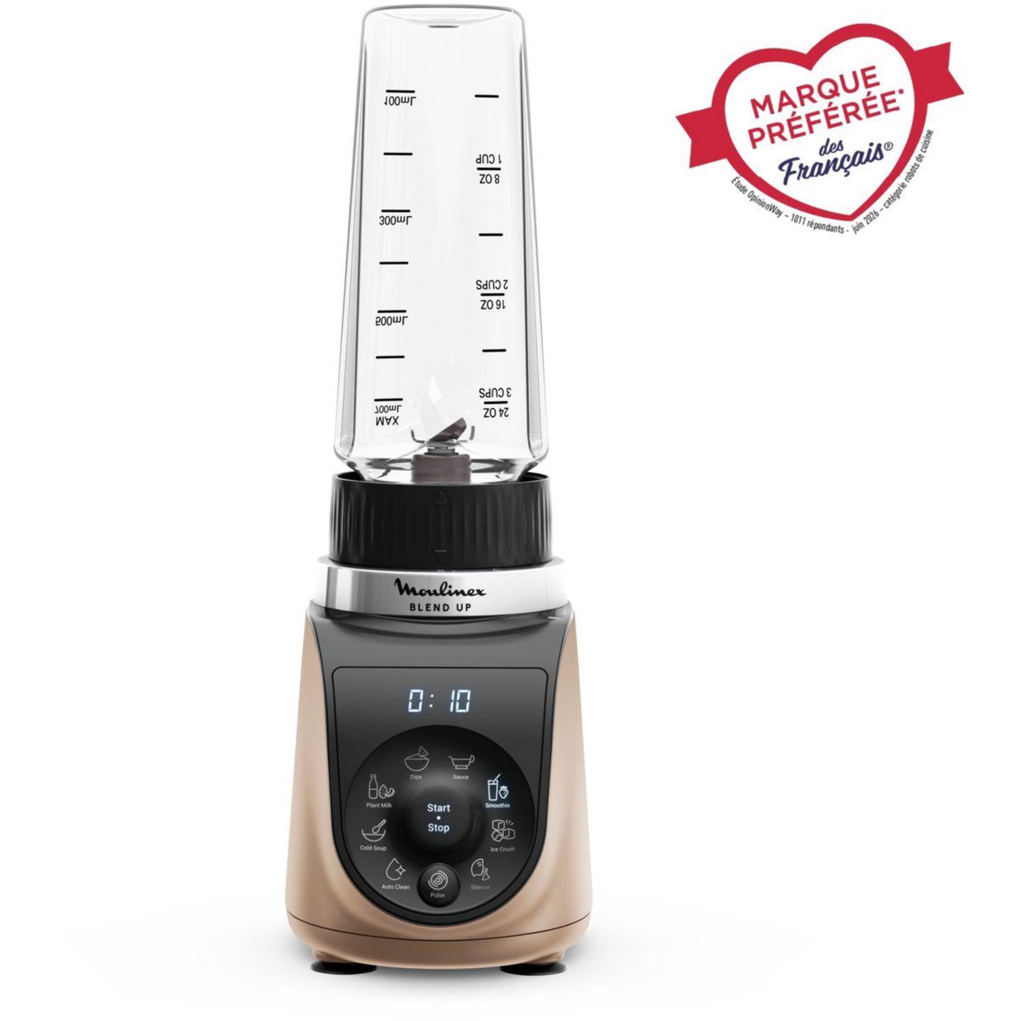 Voir la diapositive 2 : MOULINEX Blender blend up lm190af0