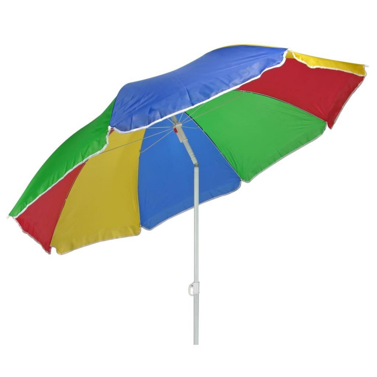 HI HI Parasol de plage 150 cm Multicolore