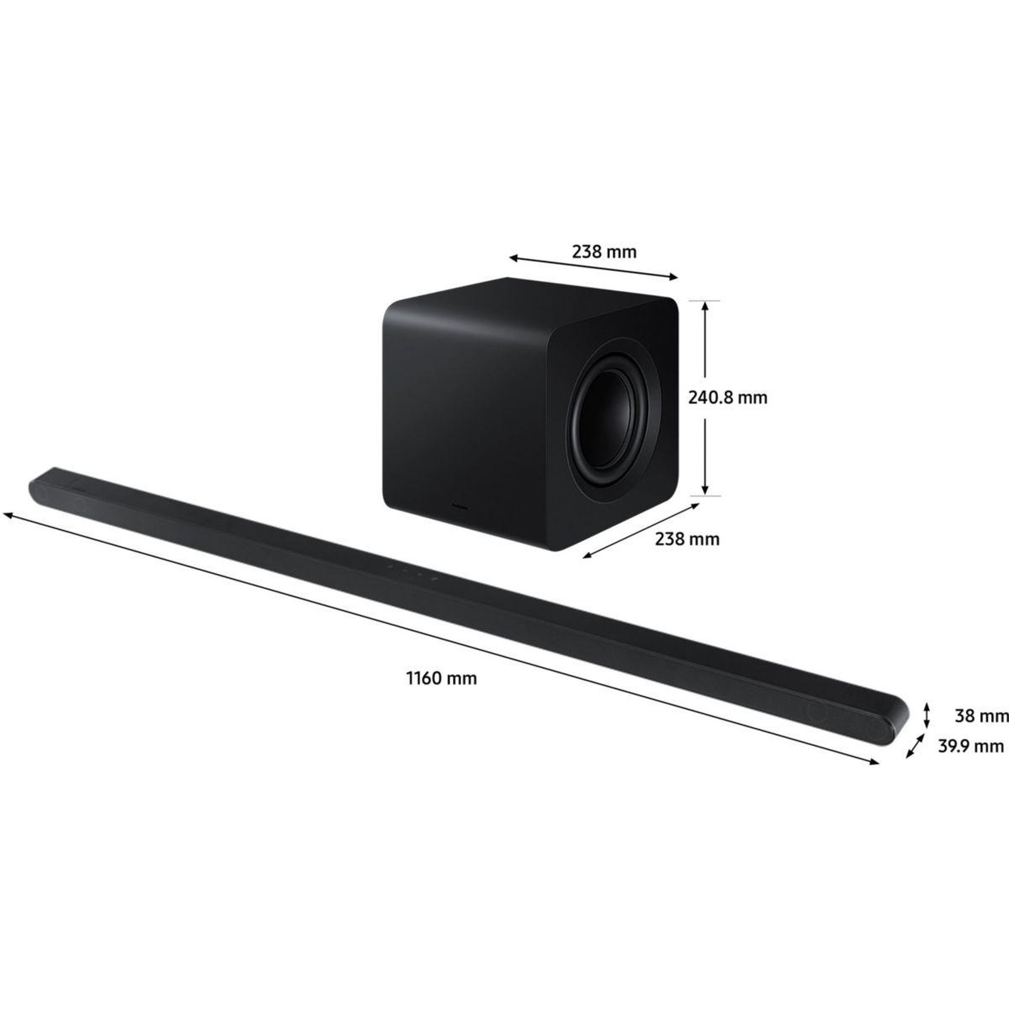 Voir la diapositive 2 : Samsung Barre de son hw-s810d