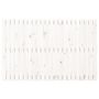 Voir la diapositive 4 : VIDAXL Tete de lit murale Blanc 140x3x90 cm Bois massif de pin