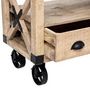 Voir la diapositive 5 : ATMOSPHERA Meuble TV 1 Tiroir en Bois  Silas  140cm Beige
