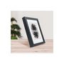 Voir la diapositive 5 : CEANOTHE Cadre Ceanothe CADRE 24X30 OUV 18X24 MILAN NOIR