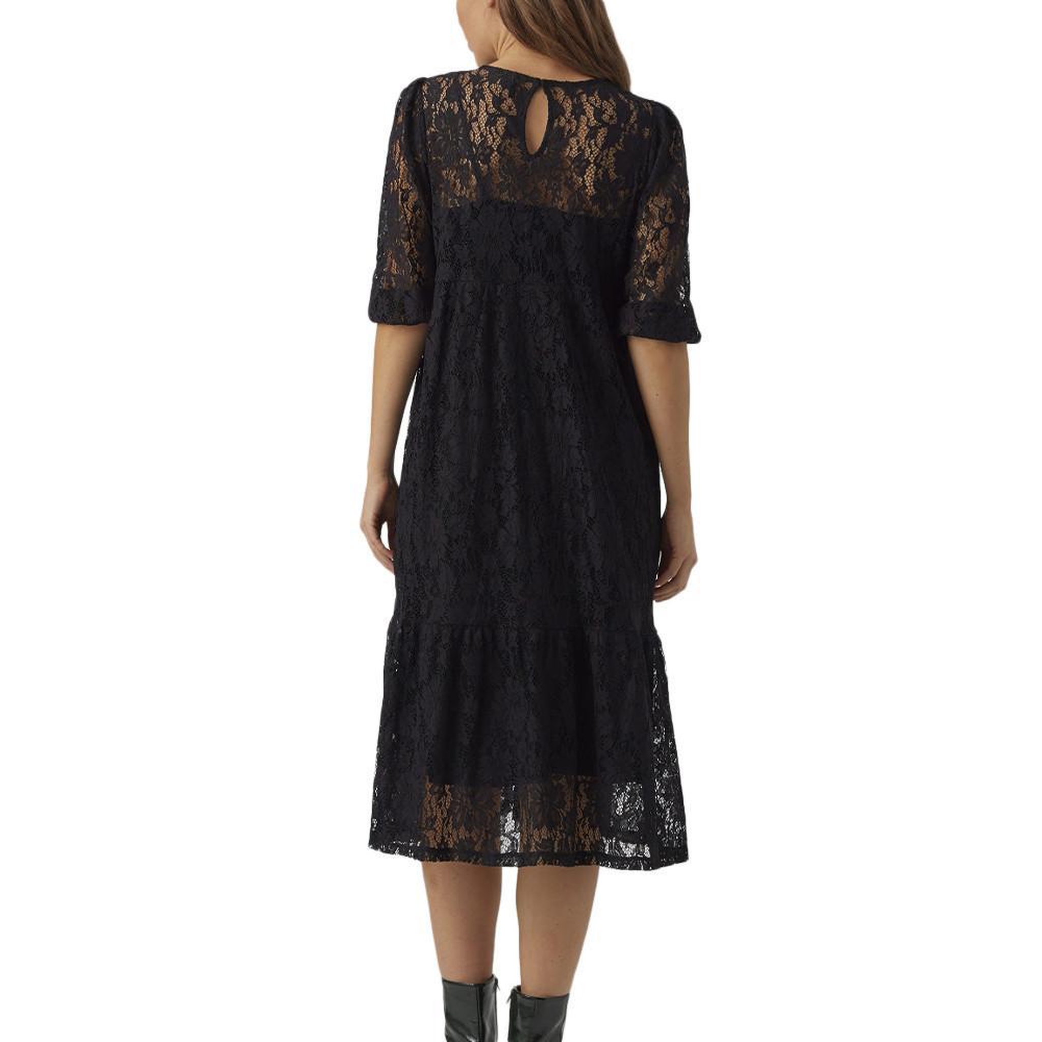 Voir la diapositive 5 : VERO MODA MATERNITY Robe de grossesse noir femme vero moda marternity calf