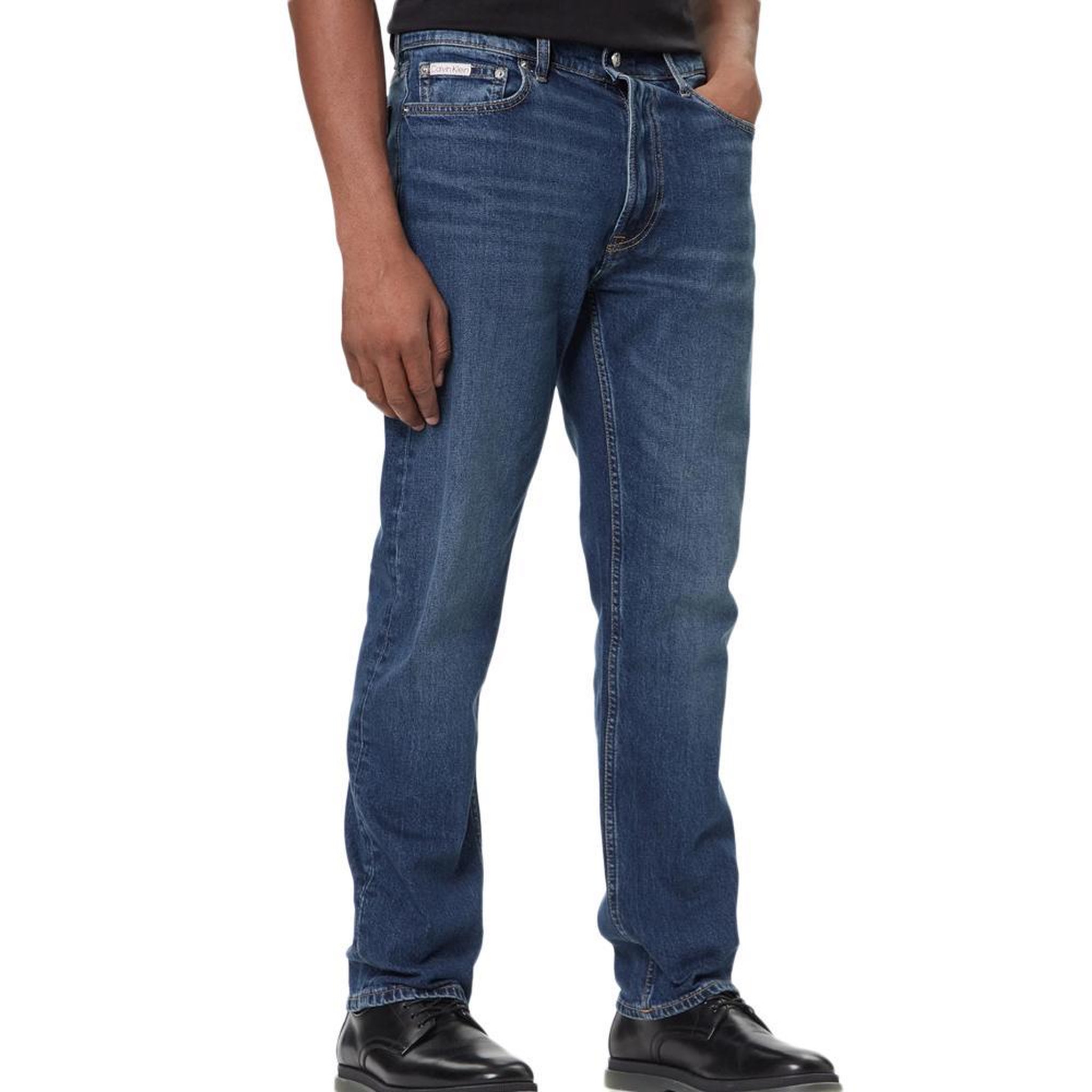 CALVIN KLEIN JEANS Jean Droit Bleu Homme Calvin Klein Jeans Stndrd. Coloris disponibles : Bleu