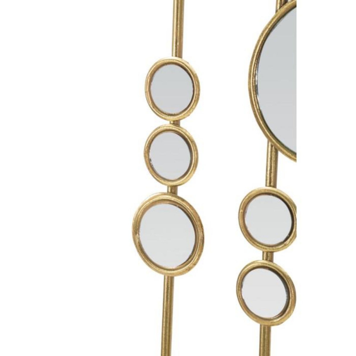 Paris Prix Décoration Murale en Métal  Mur de Miroirs  90cm Or