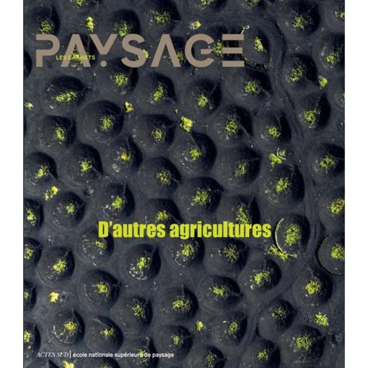 LES CARNETS DU PAYSAGE N° 46, HIVER 2025 : D'AUTRES AGRICULTURES, Besse Jean-Marc