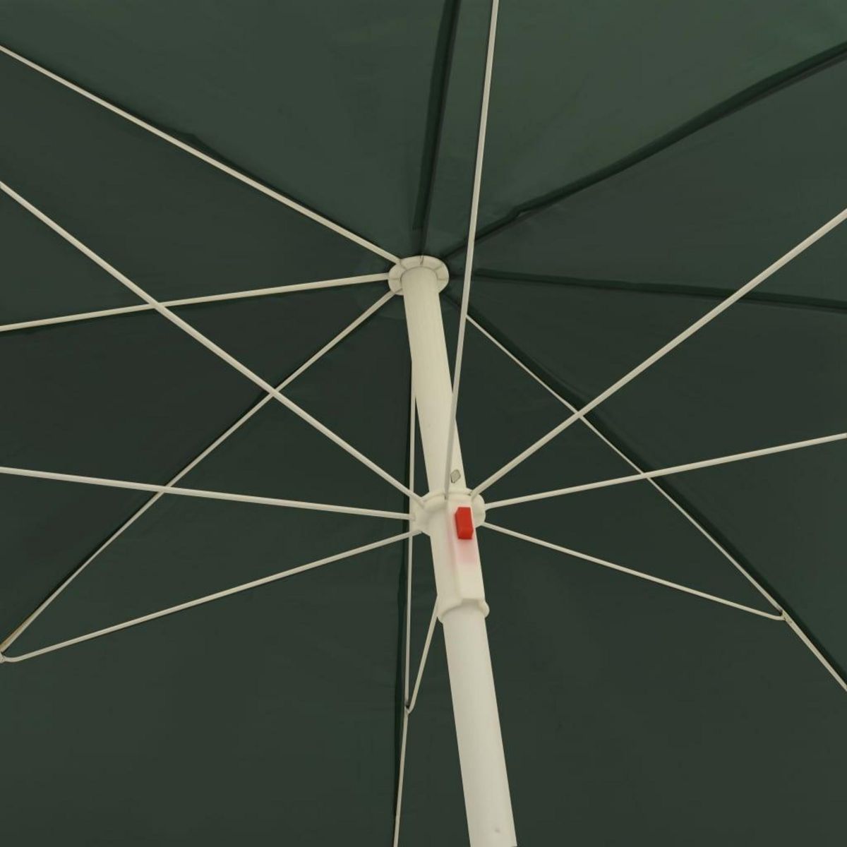 VIDAXL Parasol de plage vert 300 cm