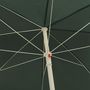 Voir la diapositive 5 : VIDAXL Parasol de plage vert 300 cm