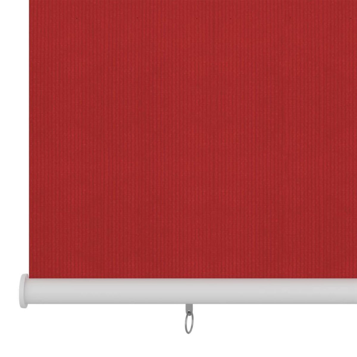 VIDAXL Store roulant d'exterieur 60x140 cm Rouge PEHD