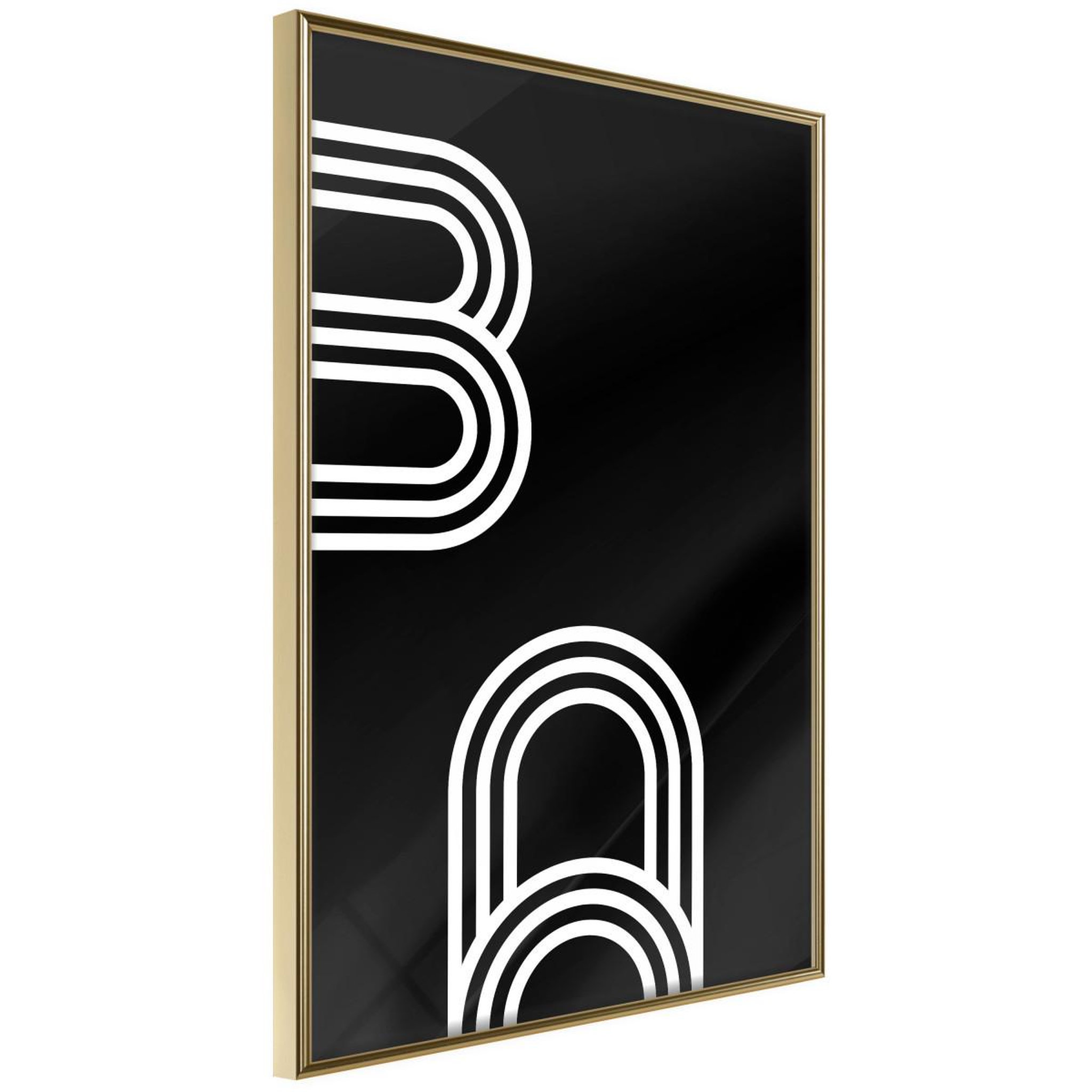 Voir la diapositive 1 : Paris Prix Affiche Murale Encadrée  Twisted Paper Clips