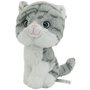 One Two Fun Peluche chat - 20 cm - 100% recyclé
