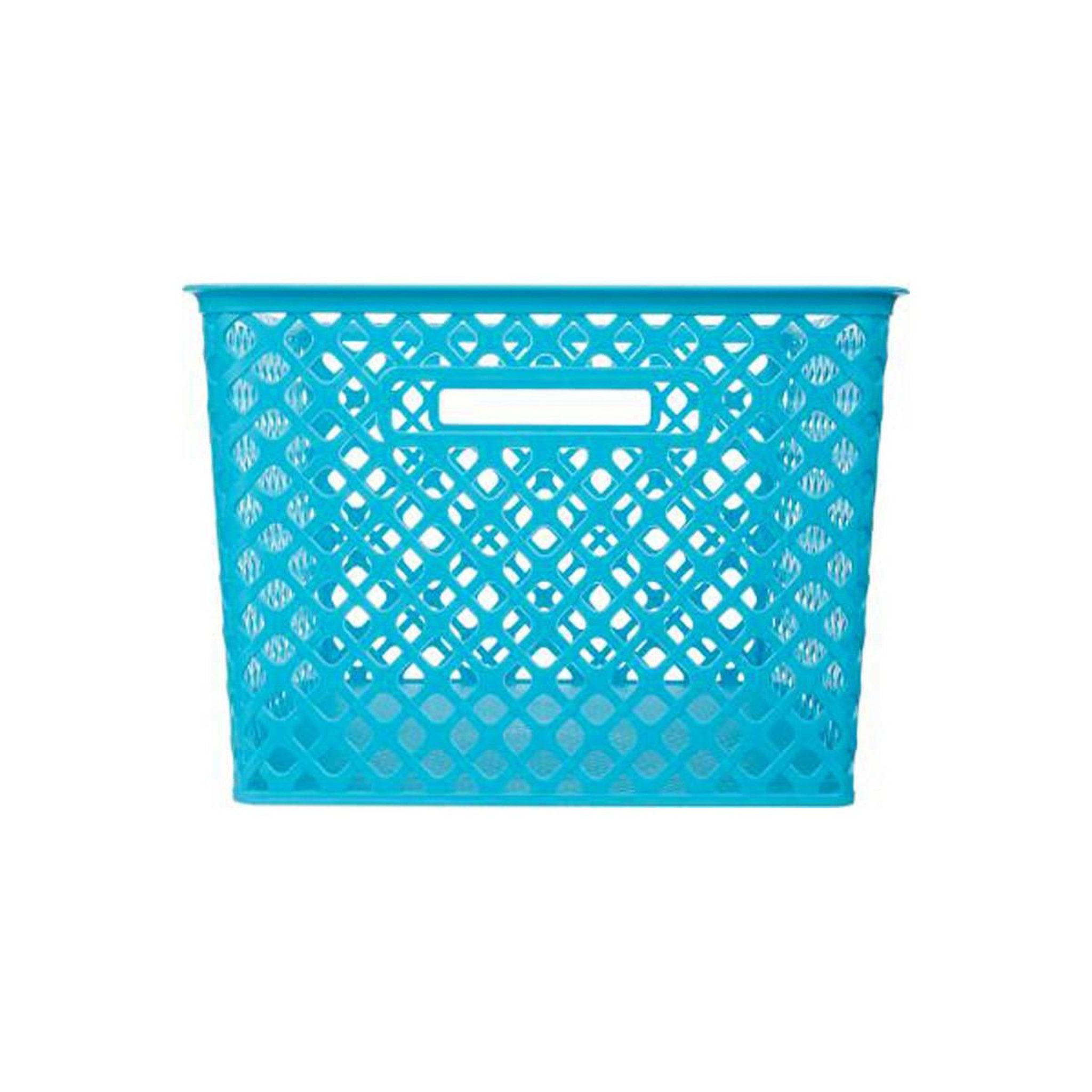 Voir la diapositive 3 : ATMOSPHERA Panier Multi-Usages  Basket  22cm Bleu