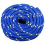 Voir la diapositive 3 : VIDAXL Corde de bateau Bleu 20 mm 100 m Polypropylene