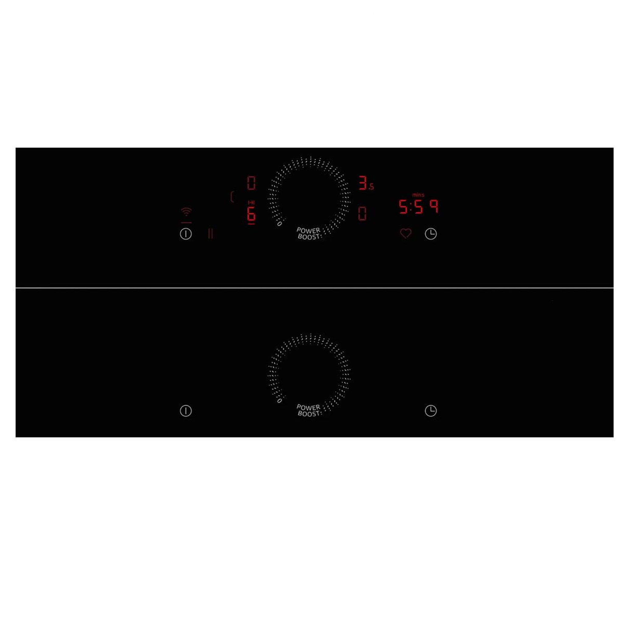 Voir la diapositive 2 : Neff Table de cuisson induction 60cm 4 feux 6900w noir - T56FHS1L0