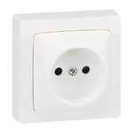 Legrand ASL prise 2 pôles saillie blanc