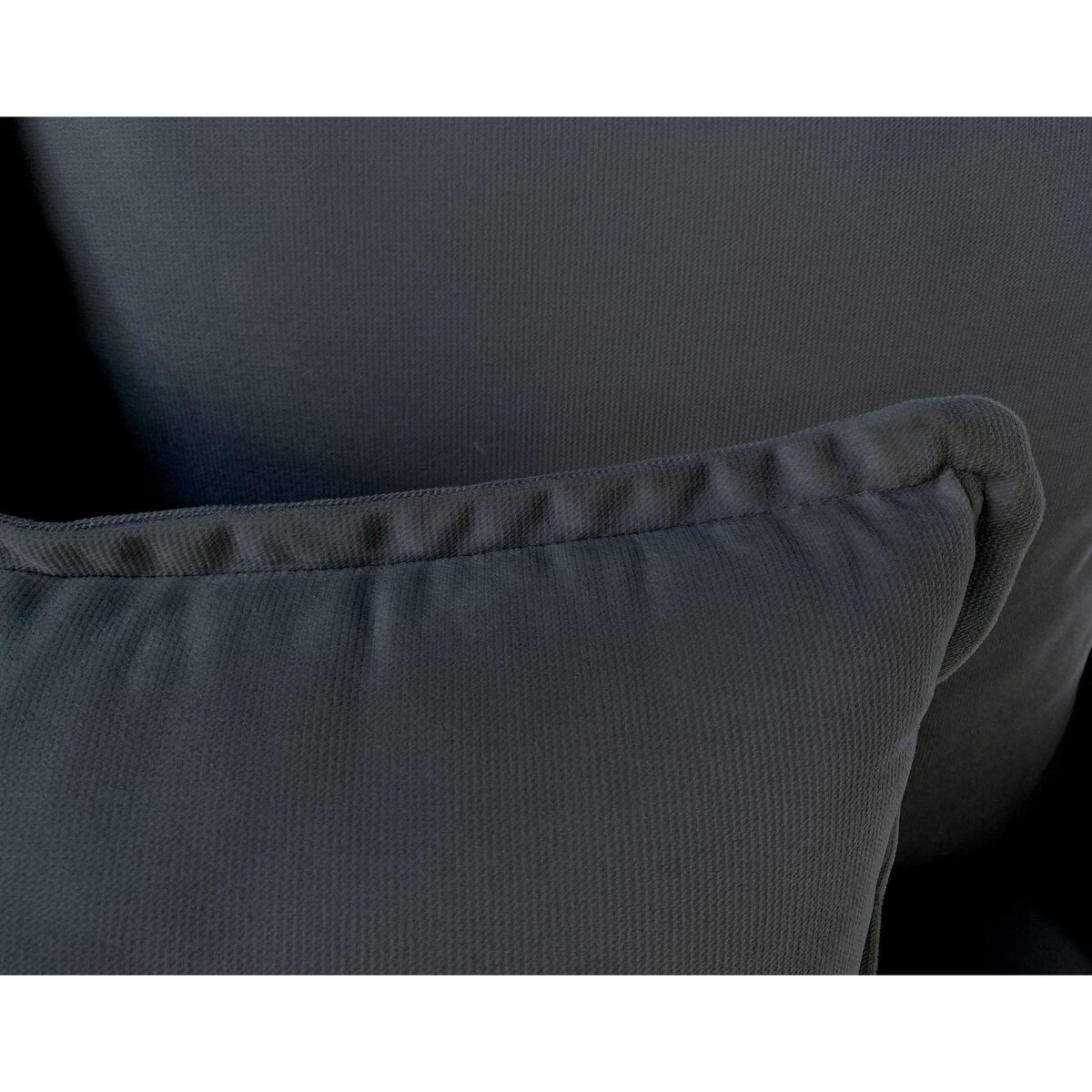 LISA DESIGN Apia - canapé 3 places - convertible avec coffre - en velours