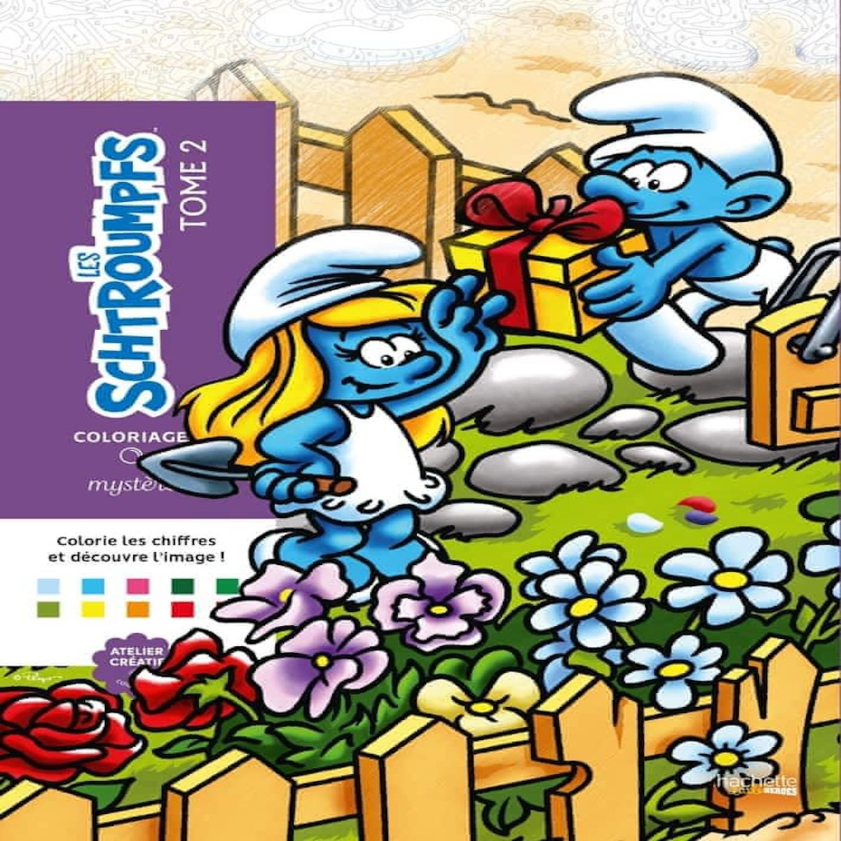 COLORIAGES MYSTERES SCHTROUMPFS. TOME 2, Karam Alexandre