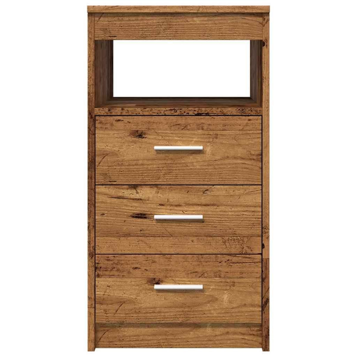 VIDAXL Armoire a tiroirs vieux bois 40x50x76 cm bois d'ingenierie