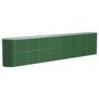 Voir la diapositive 2 : VIDAXL Lit sureleve de jardin Acier enduit de poudre 332x40x68 cm Vert