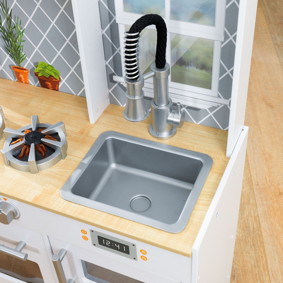 Kidkraft Cuisine enfant en bois Let's cook
