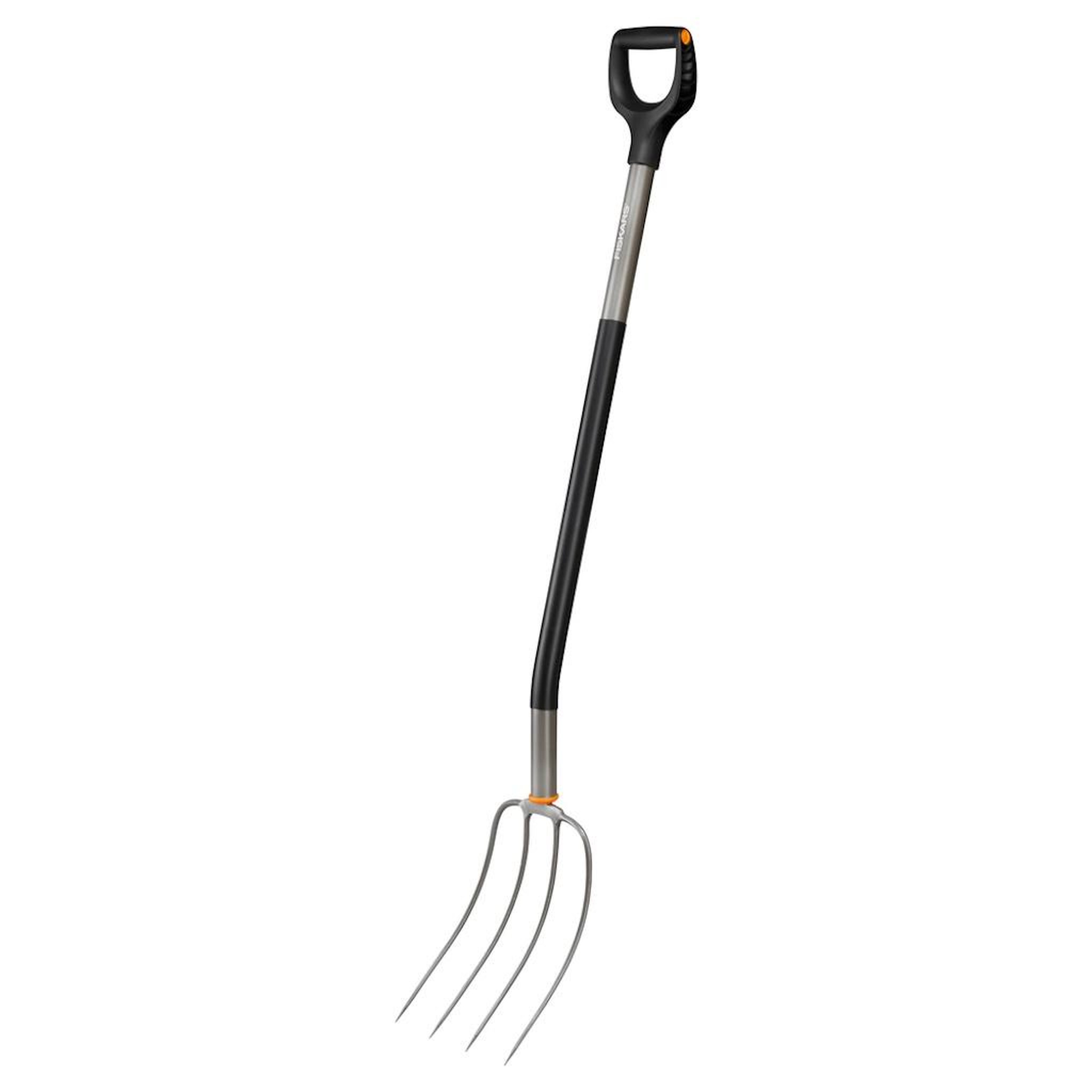 Fiskars Fourche à fumier - ergonomic - soulever et étaler les matériaux en vrac