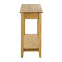 Voir la diapositive 4 : Paris Prix Console en Bois Avec Tiroir  Mani  75cm Chêne