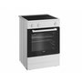 Voir la diapositive 2 : Beko Cuisinière induction FSE68112MWC 60cm