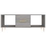 Voir la diapositive 5 : VIDAXL Table basse sonoma gris 102x50x40 cm bois d'ingenierie