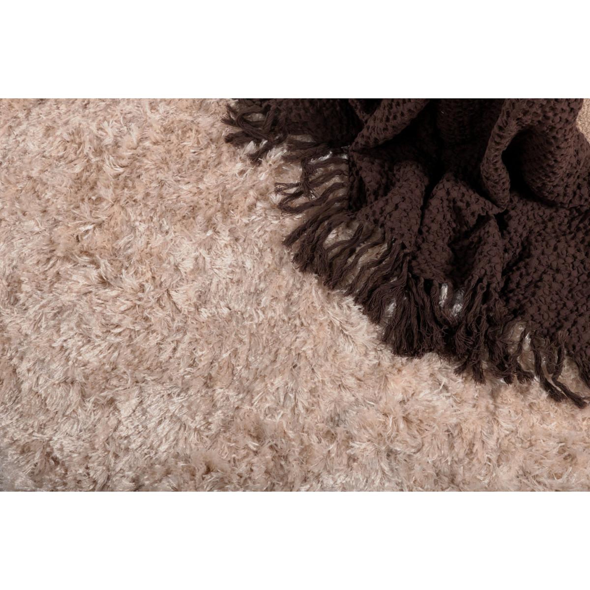 Voir la diapositive 6 : Paris Prix Tapis rond design  natta  200cm beige