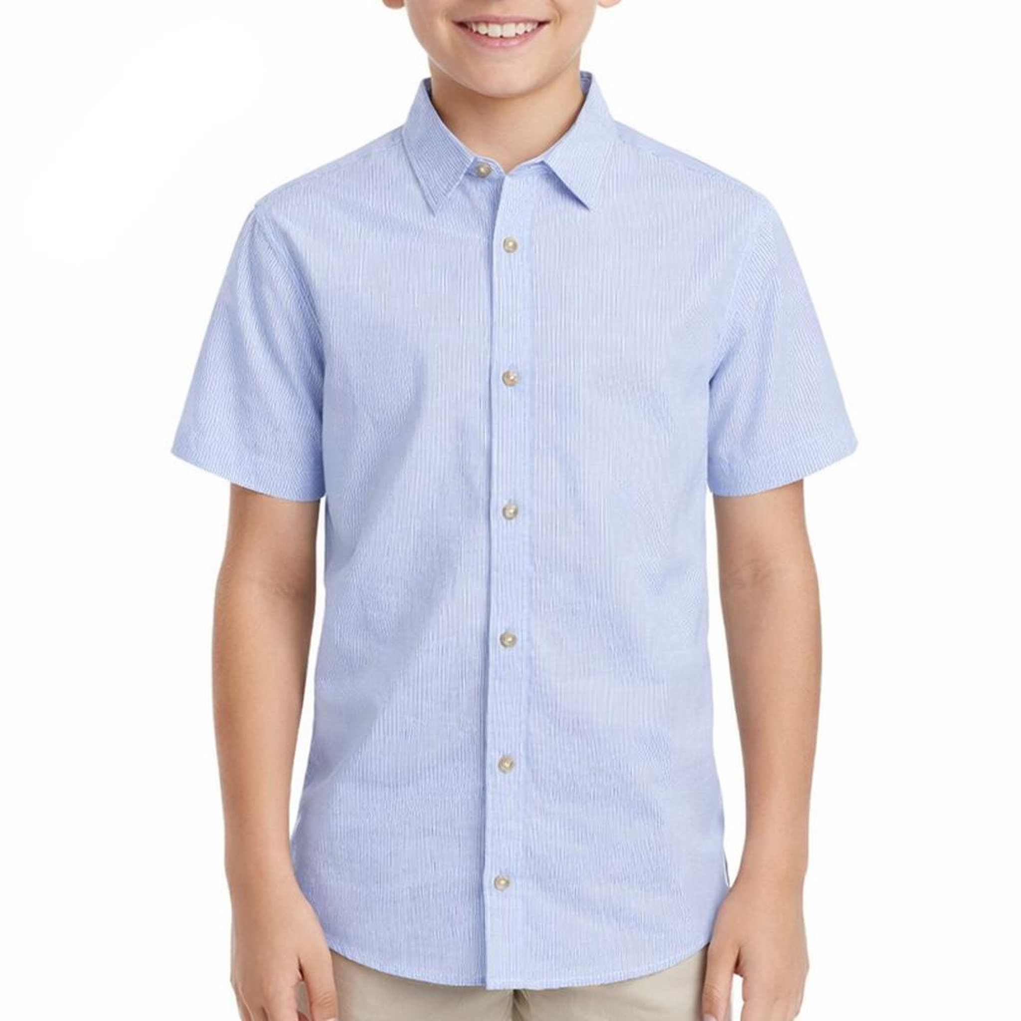 Voir la diapositive 1 : Jack & Jones Chemise Bleu à rayures Garçon Jack & Jones Summer